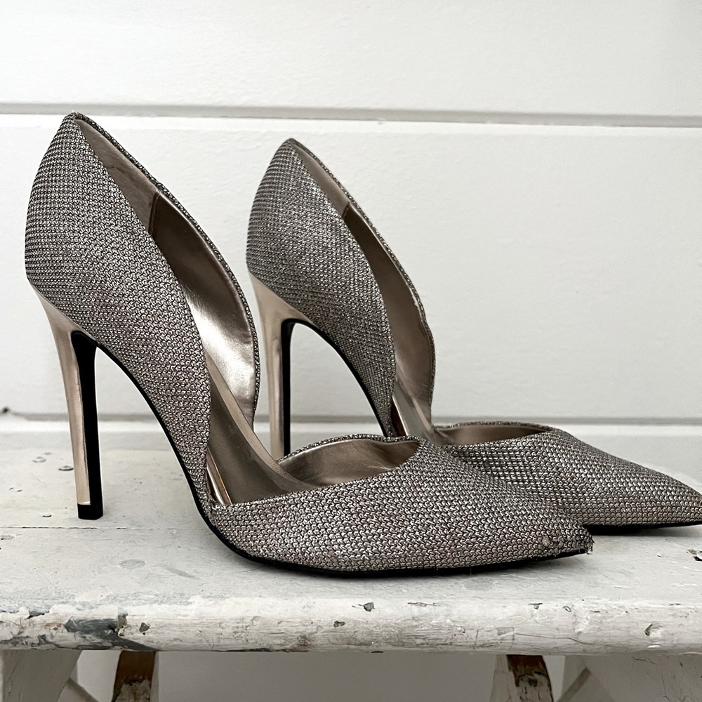 Guess Sparkle Heels NWOB